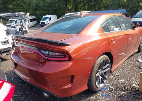 2021 Dodge Charger Scat Pack Rwd из США, поврежденный, VIN 2C3CDXGJXMH511651